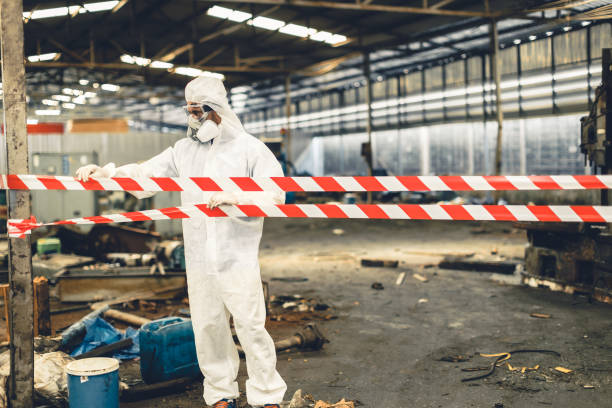 Professional Odor Removal technician working in Lytle Creek, CA